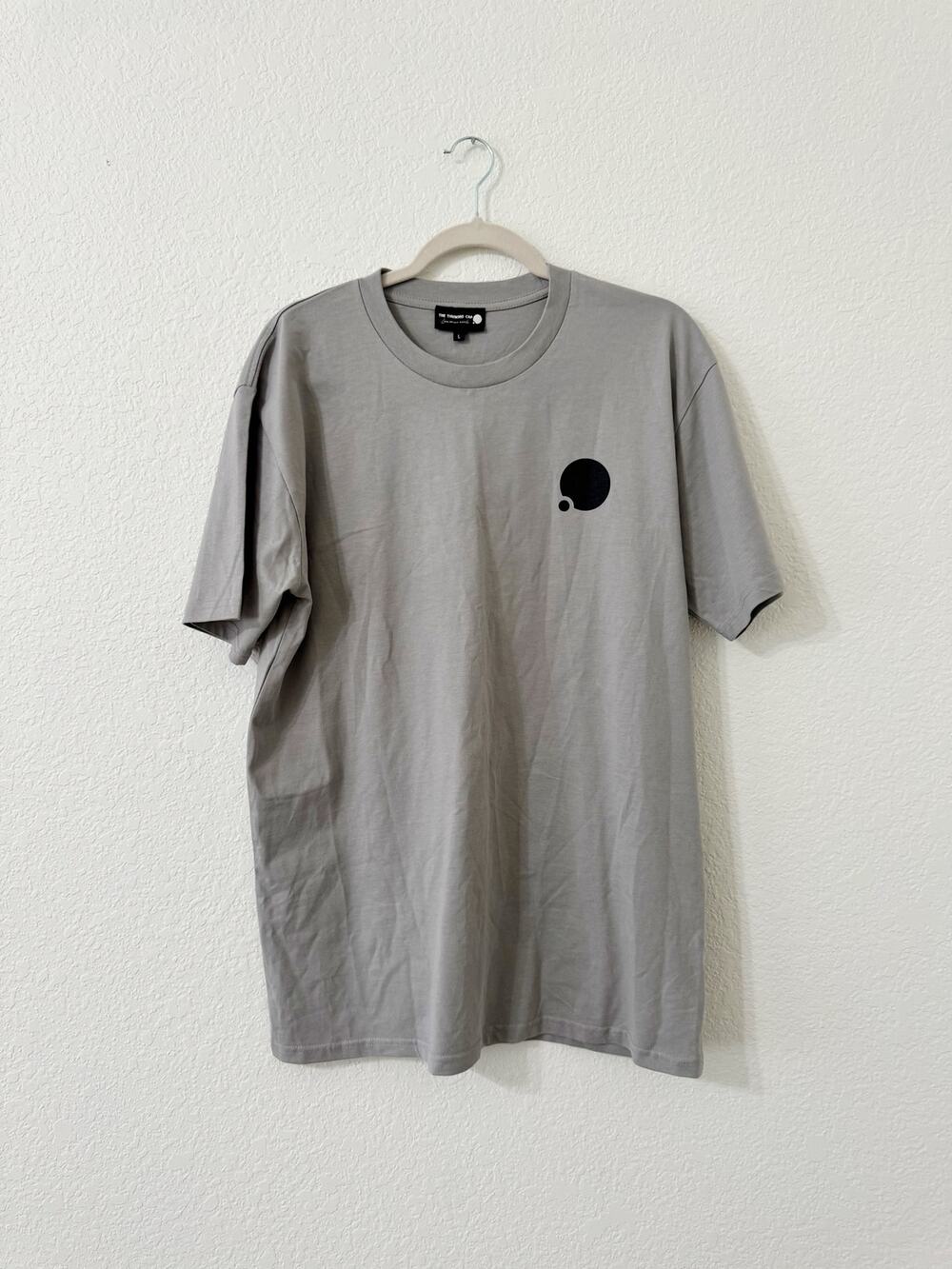 The Thinking Cap Gray Graphic Tee Like Minded Minds Minimalist T Shirt L